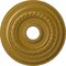 Ekena Millwork Oldham Ceiling Medallion (Fits Canopies up to 8 5/8"), 18"OD x 3 3/8"ID x 7/8"P, Pharaohs Gold CM18OL1PGS - alternate 1